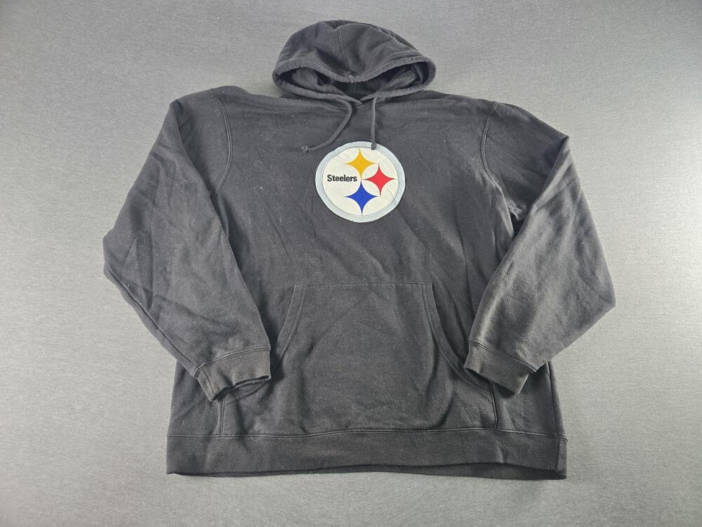 Pittsburgh Steelers Sweatshirt Mens XL Black NFL Football Logo NFL Team Apparel